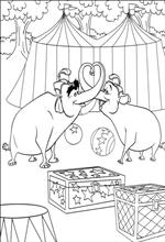 coloring page Madagascar 3